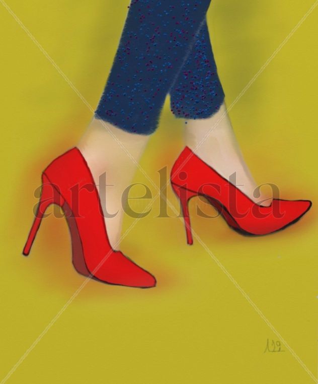 Tacones rojos
