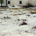Moyuela in the snow. Realism and Nature. — front