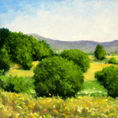 Mediterranean landscape — detail