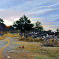 Mediterranean sunset, Sagunto — detail