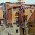 Albarracín square — detail