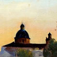 Winter sunset — detail