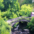 Stone bridge and old mill — detail