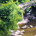 Stone bridge and old mill — detail