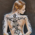 Luis Royo tattoos and piercings cover art — front