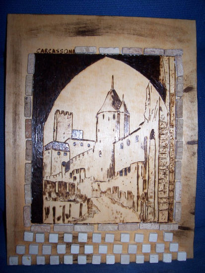 CARCASSONE Monoprint