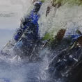 THE BLUE BREACH — front