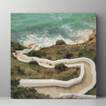 Camino Sinuoso hacia el Atlántico, Carvoeiro, Portugal — detail