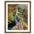 Muralla del Castillo al Atardecer, Sesimbra, Portugal — frontal