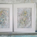 White Little Story XVI Diptych  - Pequeña Historia Blanca XVI díptico — frontal
