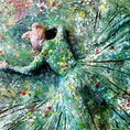 Wild young woman — front