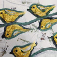 Sembrando pájaros dorados — detalle