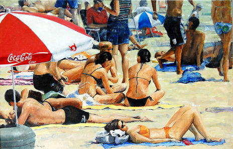 Platja de Badalona...