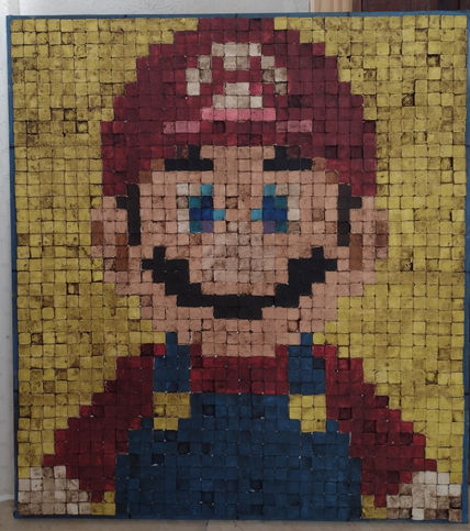 Mario pixel art