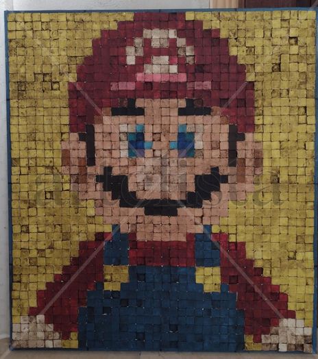 Mario pixel art