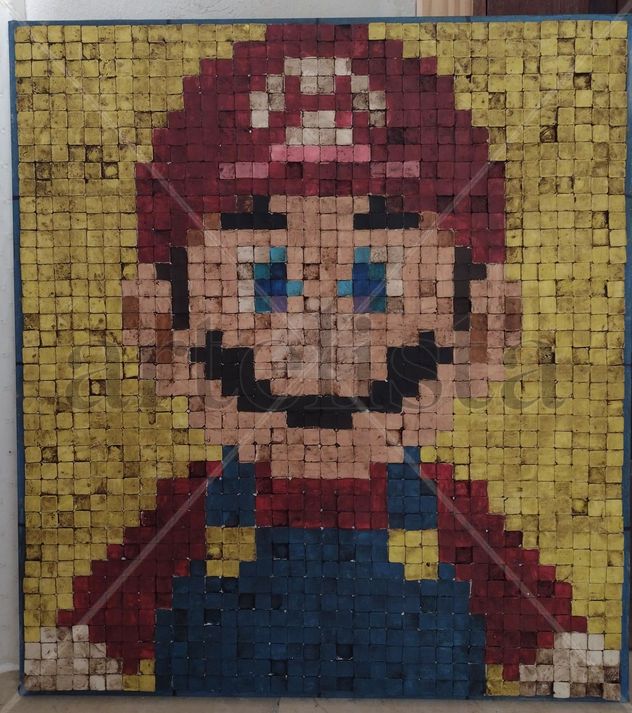 Mario pixel art