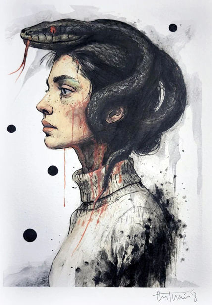 Mujer serpiente
