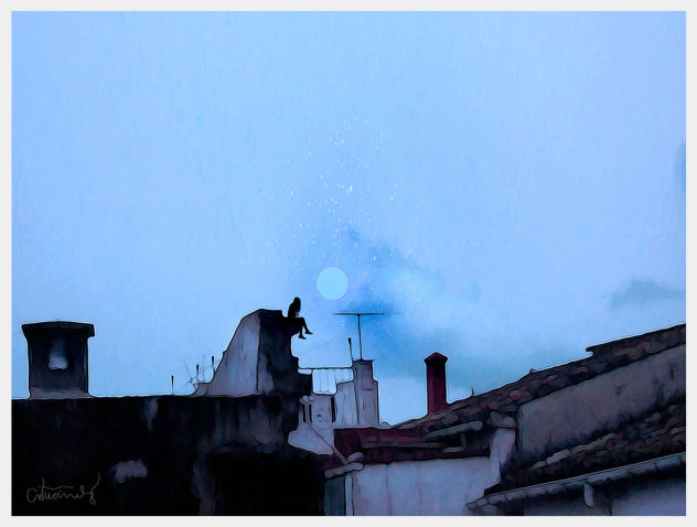 Amaneciendo lunas