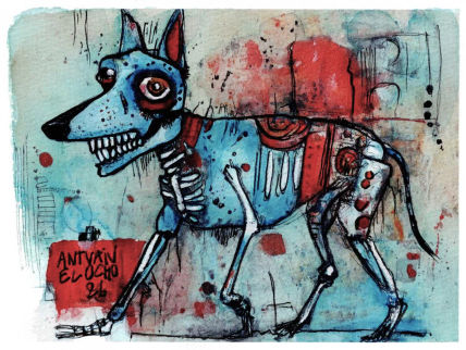 El perro que no...