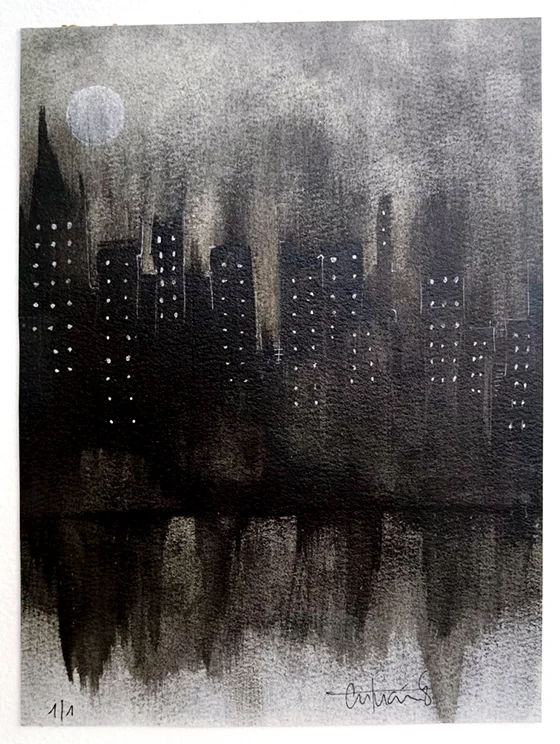 Luz bajo la niebla
