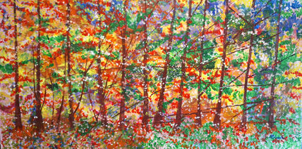 Bosque en la primavera