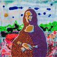 Mona Lisa , changing climate — frontal