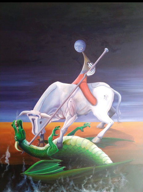 San jorge y el dragon