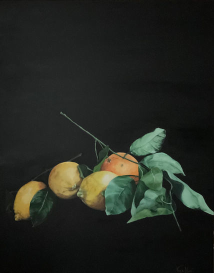 Limones y naranja.