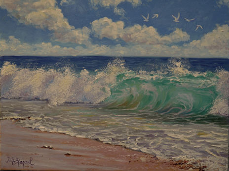 Olas en Fuengirola
