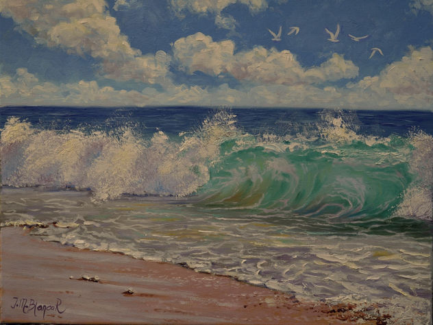 Olas en Fuengirola