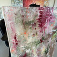 Cuadro abstracto pintado a mano — frontal