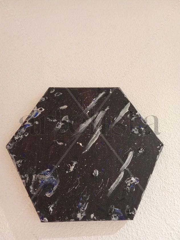 Pintura Galaxia en el Metaverso