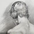 The Man Listening to Music 2 — detail