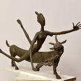 GOAT AND GIRL — frontal