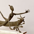 GOAT AND GIRL — frontal