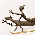 GOAT AND GIRL — frontal