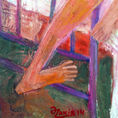 IN BED 2013year oil on canvas 50x70 cm5000$ — front