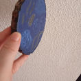 Pintura Rodaja Madera, Señales — side