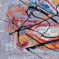 "Action gestual and color work" (2019) — detalle