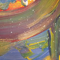 Cuadro pintura ,Ola de emociones — detalle