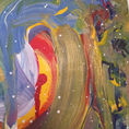 Cuadro pintura ,Ola de emociones — detalle