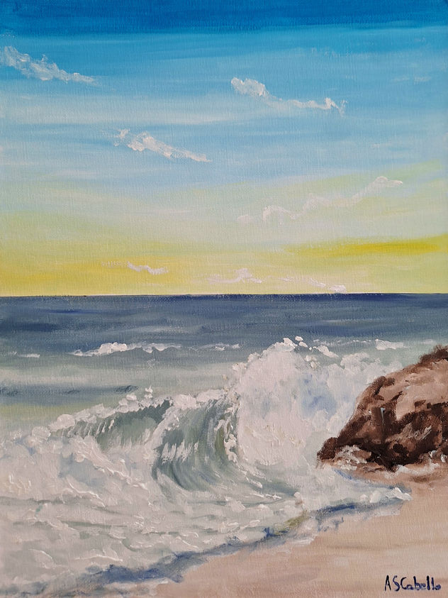 Rompiendo olas