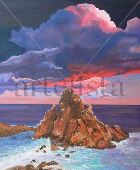 Tras la tormenta Oil Canvas Marine Painting