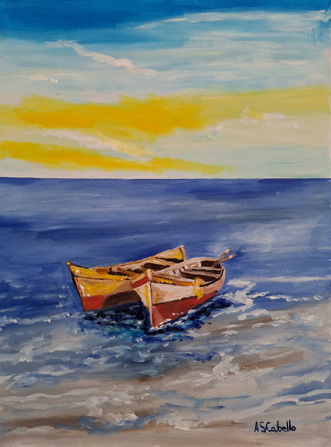 Barcas en la orilla