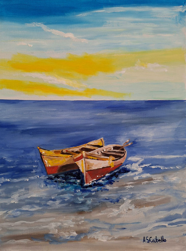 Barcas en la orilla