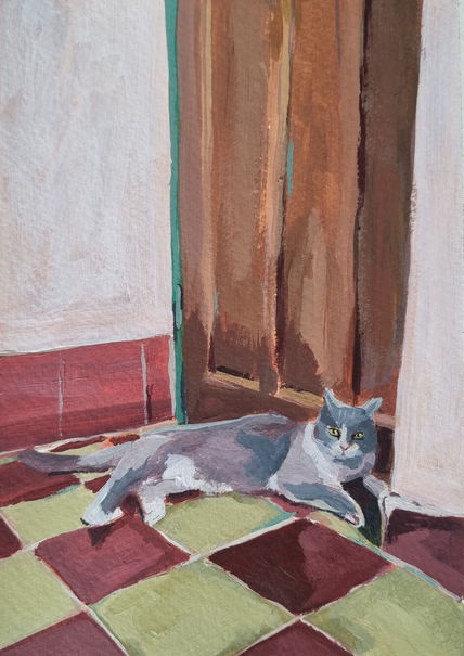 Mercury, the cat