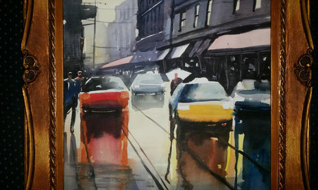 WATERCOLOR STREET SCAPES