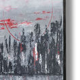 Red moon — detail