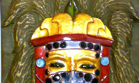 MASCARAS DE DIOSES AZTECAS