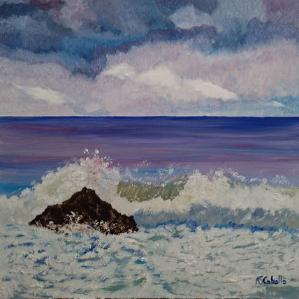 Nublado en el mar